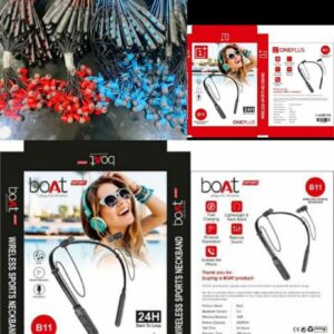 Multicolor Neckband Bluetooth Headset, Mobile, 60 Hours