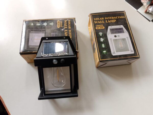 5 Watt Solar Interaction Wall Lamp AVAILABL - MOQ : 10pcs