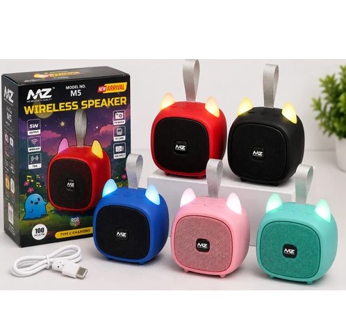 Mz M5 Wireless Speaker with RGB lights