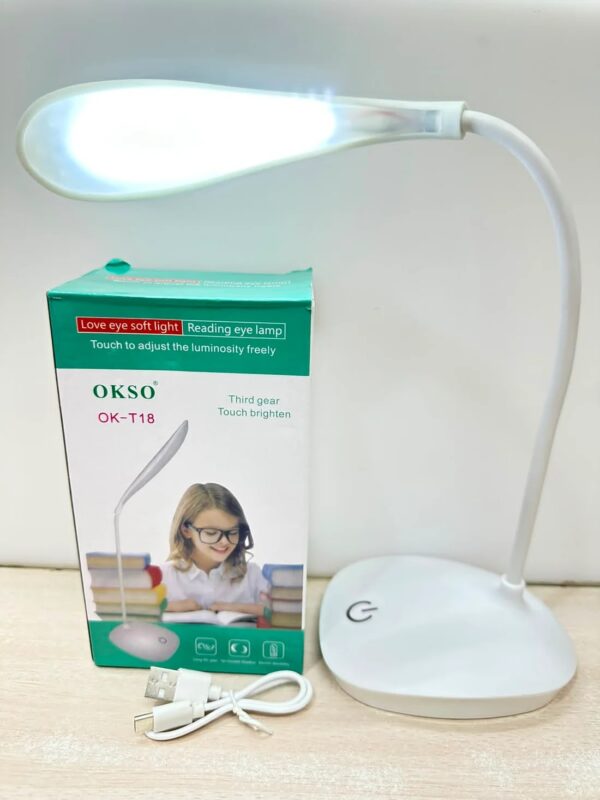 Rechargeable LED Desk Study Lamp wholesale front view
