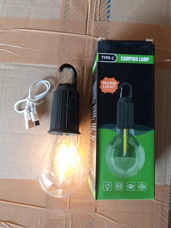 Unbreakable waterproof rechargeable battery led light wholesale